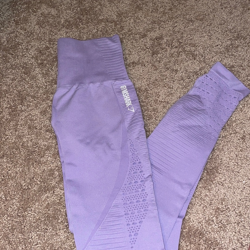 Purple gymshark seamless leggings